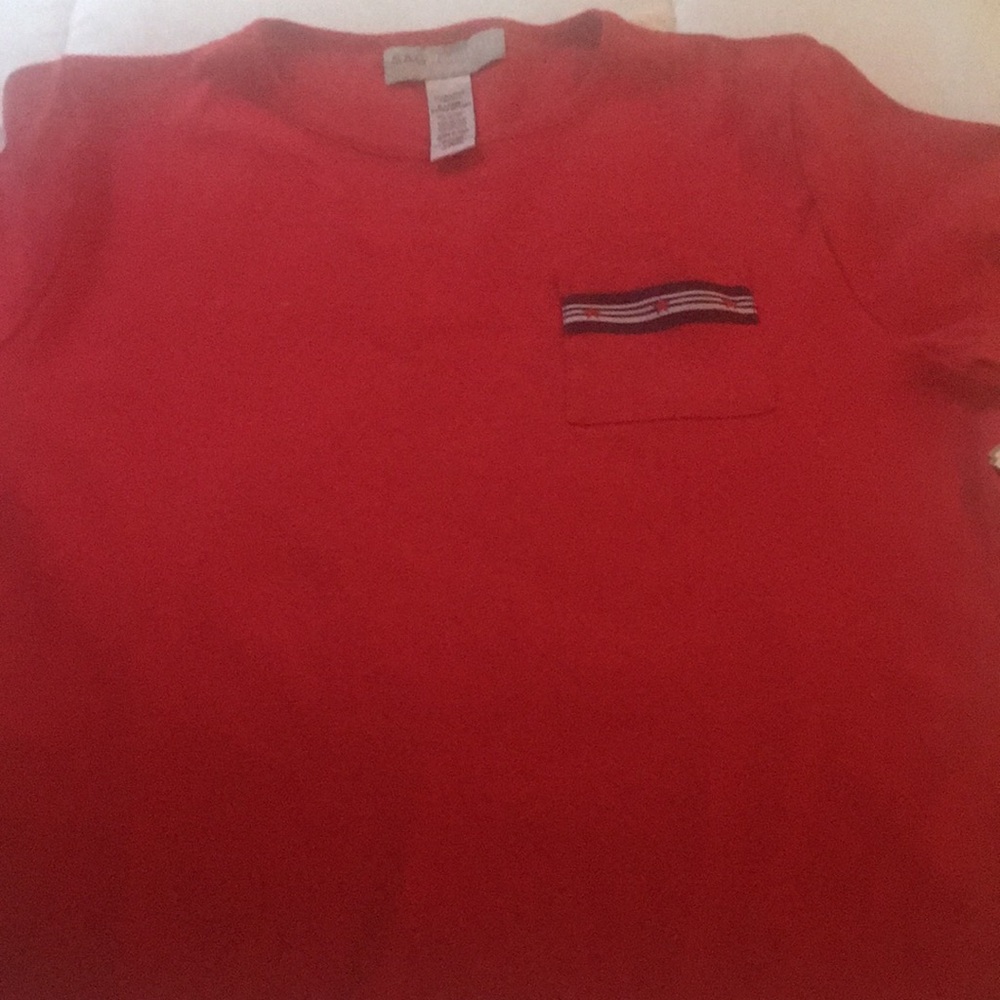 Sag Harbor Red Short Sleeve Tee